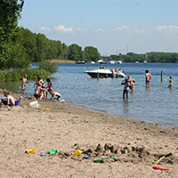 Camping De Krabbeplaat in regio Zuid-Holland, Nederland