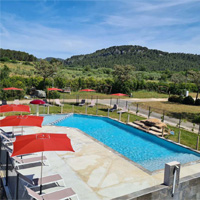 Camping de l'Olivigne in regio Languedoc-Roussillon, Frankrijk