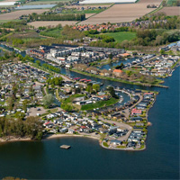 Camping De Meeuw in regio Zuid-Holland, Nederland