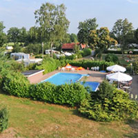 Camping De Meibeek in regio Gelderland, Nederland