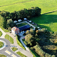 Camping De Noorde in regio Overijssel, Nederland