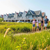 Camping EuroParcs Poort van Amsterdam in regio Noord-Holland, Nederland