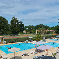 Camping FranceComfort Résidence Château de Salles in regio Aquitaine / Les Landes, Frankrijk