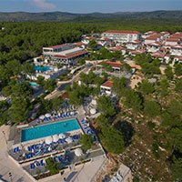 Camping Gava Resort in regio Dalmatië, Kroatië