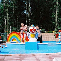 Camping Heidepark in regio Overijssel, Nederland
