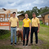 Camping Holzik Stables FarmCamps  in regio Overijssel, Nederland