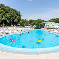 Camping hu Birkelt village in regio Luxemburg, Luxemburg