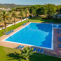 Camping Internacional Palamós in regio Cataluña, Spanje