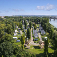 Camping International de Maisons Laffitte in regio Paris / Île de France, Frankrijk