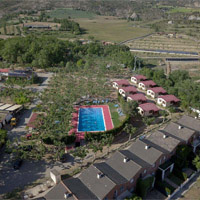 Camping Isabena in regio Aragón, Spanje