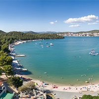 Camping Jezera Lovišca in regio Dalmatië, Kroatië