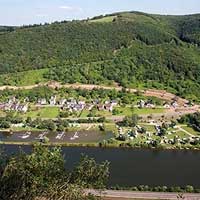 Camping Knaus campingpark Burgen/Mosel in regio Nordrhein-Westfalen / Eifel / Sauerland, Duitsland