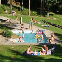 Camping Knaus campingpark Lackenhäuser in regio Beieren, Duitsland