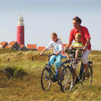 Camping Kustpark Texel in regio Waddeneilanden, Nederland