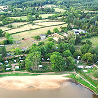 Camping l'Etang du Goulot in regio Bourgogne (Bourgondië), Frankrijk
