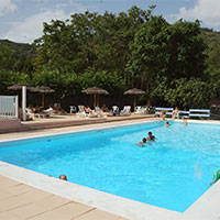 Camping La Bohême in regio Ardèche, Frankrijk