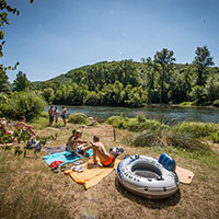 Camping La Cazette in regio Midi-Pyrénées, Frankrijk