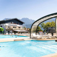 Camping La Ferme in regio Rhône-Alpes, Frankrijk