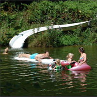 Camping La Forêt du Morvan in regio Bourgogne (Bourgondië), Frankrijk