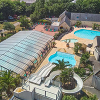 Camping La Pommeraie de l'Océan in regio Bretagne, Frankrijk