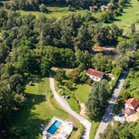 Camping La Prade in regio Midi-Pyrénées, Frankrijk