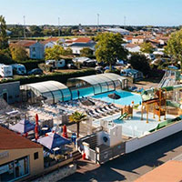 Camping La Trévillière in regio Pays de la Loire / Vendée, Frankrijk