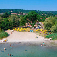 Camping Lago Maggiore Village in regio Piemonte, Italië