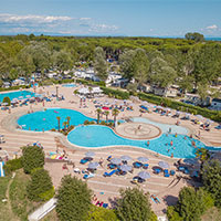 Camping Laguna Village in regio Veneto/Adriatische kust, Italië