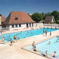 Camping Le Château in regio Rhône-Alpes, Frankrijk