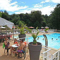 Camping Le Coiroux in regio Limousin, Frankrijk