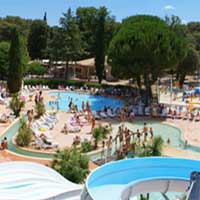 Camping Le Plein Air des Chênes in regio Languedoc-Roussillon, Frankrijk