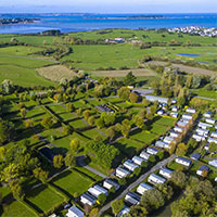 Camping Le Soleil de Saint Sieu in regio Bretagne, Frankrijk
