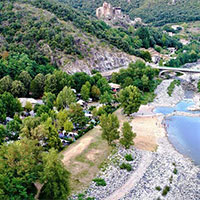 Camping Le Ventadour in regio Ardèche, Frankrijk