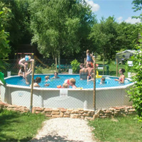 Camping Les Arbois in regio Bourgogne (Bourgondië), Frankrijk