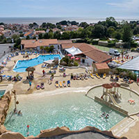 Camping Les Ecureuils in regio Pays de la Loire / Vendée, Frankrijk