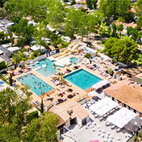 Camping Les Jardins de Tivoli in regio Languedoc-Roussillon, Frankrijk