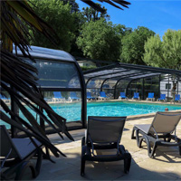 Camping Les Nobis d'Anjou in regio Pays de la Loire / Vendée, Frankrijk