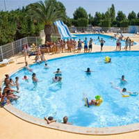 Camping Les Salins de la Gardiole in regio Languedoc-Roussillon, Frankrijk