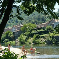 Camping Mas de Champel in regio Ardèche, Frankrijk