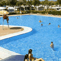 Camping Miramare in regio Veneto/Adriatische kust, Italië