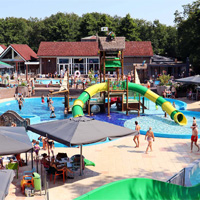 Camping Molecaten Park 't Hout in regio Friesland, Nederland