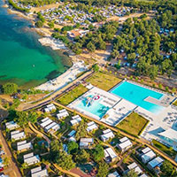 Camping Park Umag in regio Istrië, Kroatië