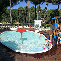 Camping Piomboni Camping Village in regio Emilia-Romagna, Italië