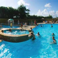 Camping Plage de Treguer in regio Bretagne, Frankrijk