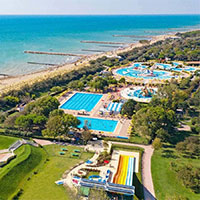 Camping Pra'' delle Torri in regio Veneto/Adriatische kust, Italië