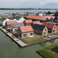 Camping Roompot Park Veerse Kreek in regio Zeeland, Nederland