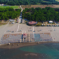 Camping Safari Beach in regio Montenegro, Montenegro