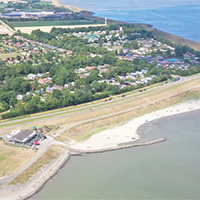 Camping Scheldeoord in regio Zeeland, Nederland