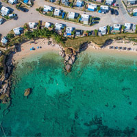 Camping Škrila in regio Kvarner, Kroatië