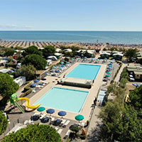Camping Village Lido in regio Veneto/Adriatische kust, Italië